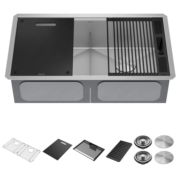 Free Sinks Revit Download – Rivet™ 33” Workstation Kitchen Sink